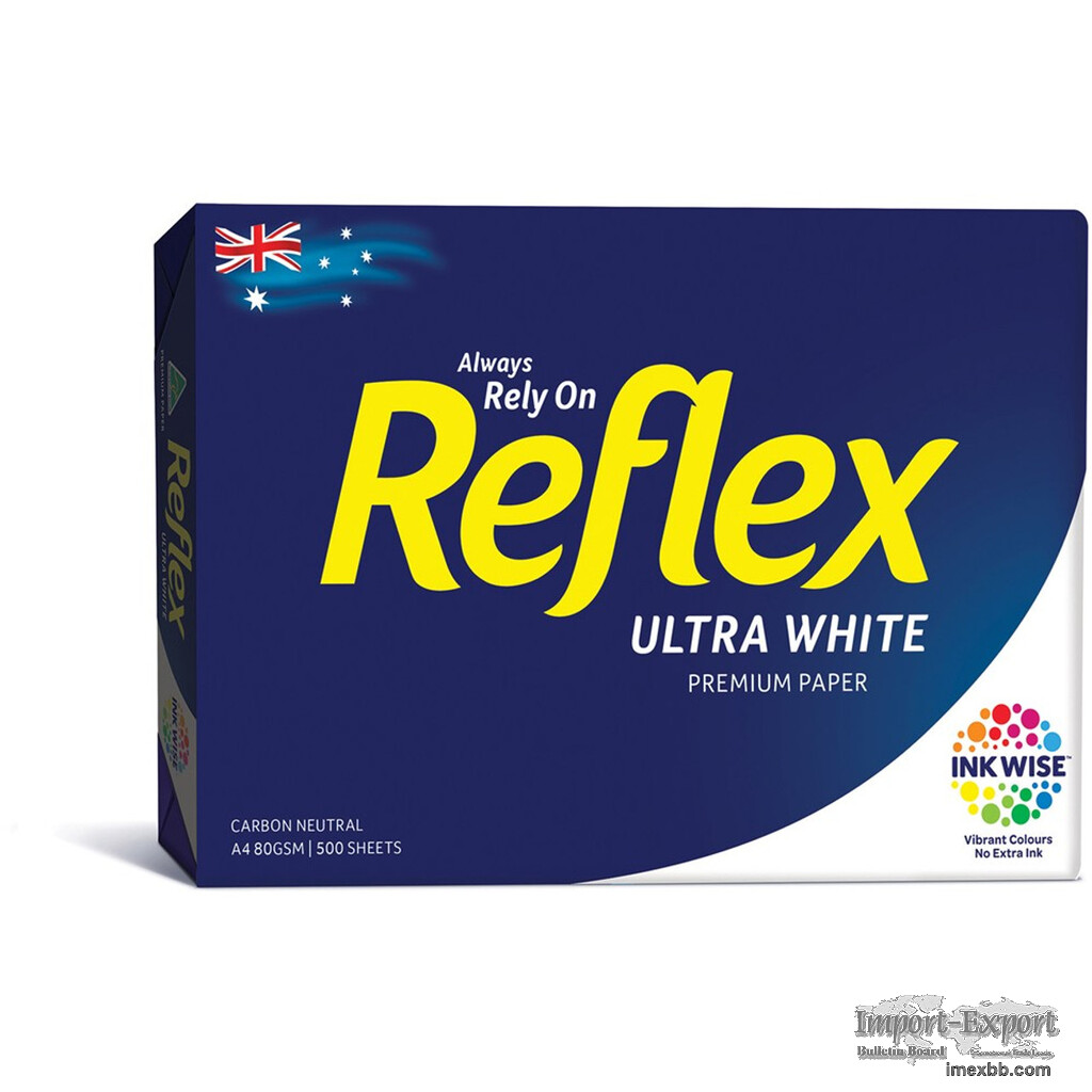 Reflex copy paper A4 80 gsm ready stock