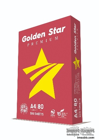 Golden Star A4 80 gsm copy paper ready stock