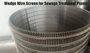 Wedge Wire Screen for Sewage Treatment Plants