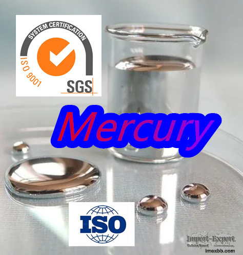 CAS 7439-97-6 99%purity  Mercury