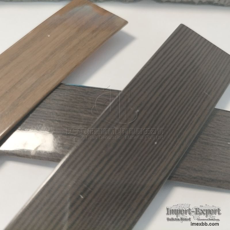 Wood Grain High Gloss pvc edge banding