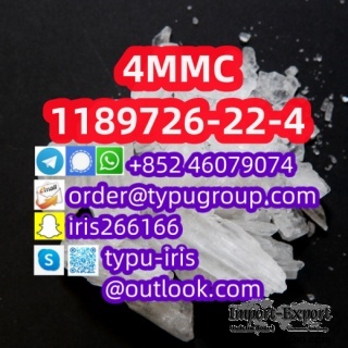 cas 1189726-22-4 Mephedrone4-methylmethcathinone excellent quality Telegram