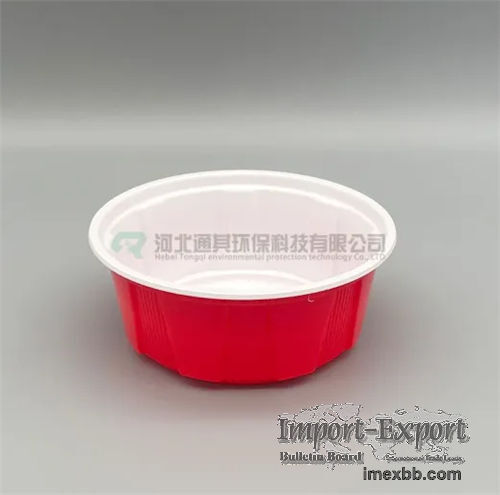 Disposable Round PP Plastic Food Delivery Container