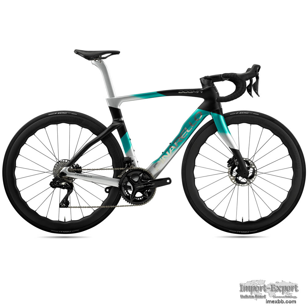 Pinarello Dura Ace Di2 - Nebula Green Silver - Road Bike - 2024 (RUNCYCLE)