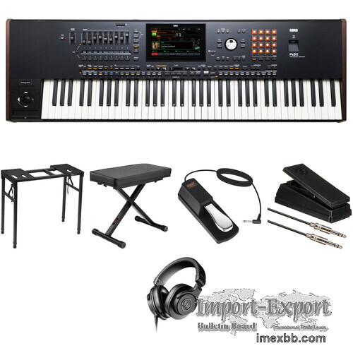 Korg Pa5X 76-Key Pro Arranger Keyboard Kit with Stand, X-Bench, Pedals, and