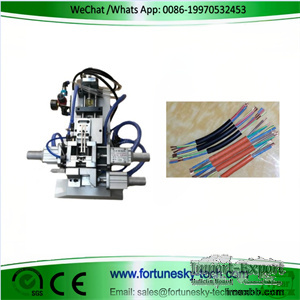 Pneumatic H05VV-F Cable Stripping Machine