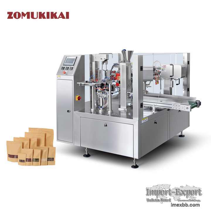 ZP-8R200 Rotary Premade Pouch Packaging Machine