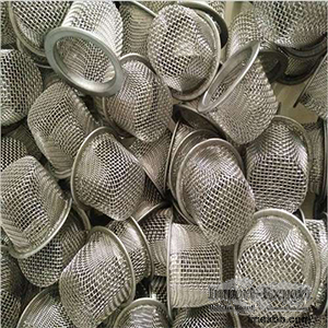 Metal Wire Mesh Filter Cap, Wire Mesh Bowl Filter Custom Design