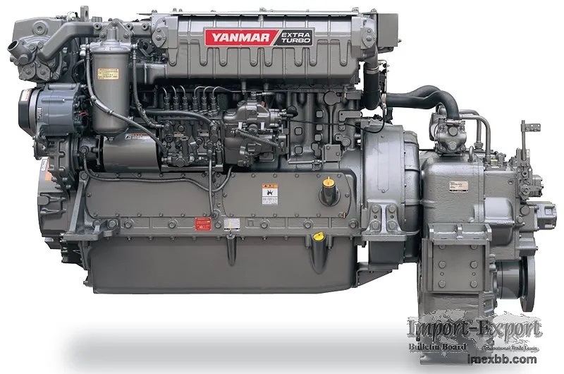 Yanmar 6HA2M-WDT 405HP Marine Engine Inboard Diesel Engine