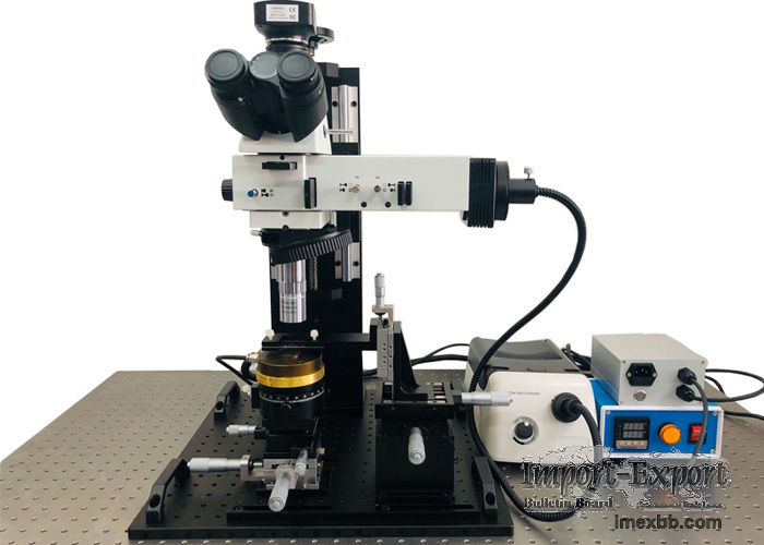 Two dimensional material transfer microscope