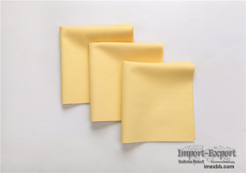 Microfiber Man-Made Chamois coated towel PU towel JY001