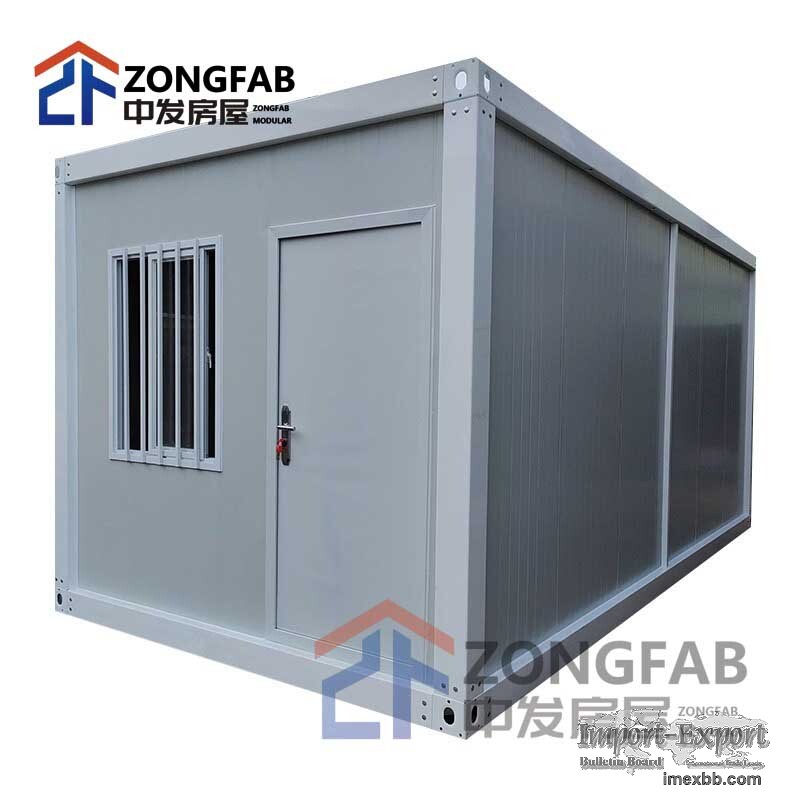 temporary prefab container modular house for worker camp dormitory