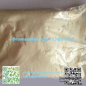 Bromazolam 	71368-80-4 white powder telegram: +852 46595418 Snapchat: lycre