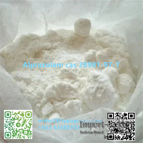 Alprazolam	28981-97-7 white powder telegram: +852 46595418 Snapchat: lycrei