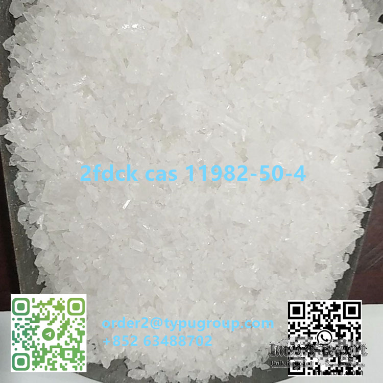 2fdck CAS 11982-50-4 White crystal telegram: +852 46595418 Snapchat: lycrei