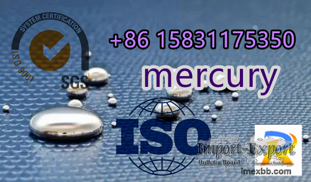 Hot Selling 99.995 Mercury-Silver Liquid Metal Can 34.5Kg Ordinary Mercury 