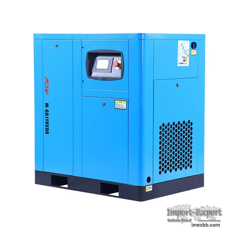 MDW-7.5KW/11KW Permanent Magnetic VSD Air Compressor used Printing and mold