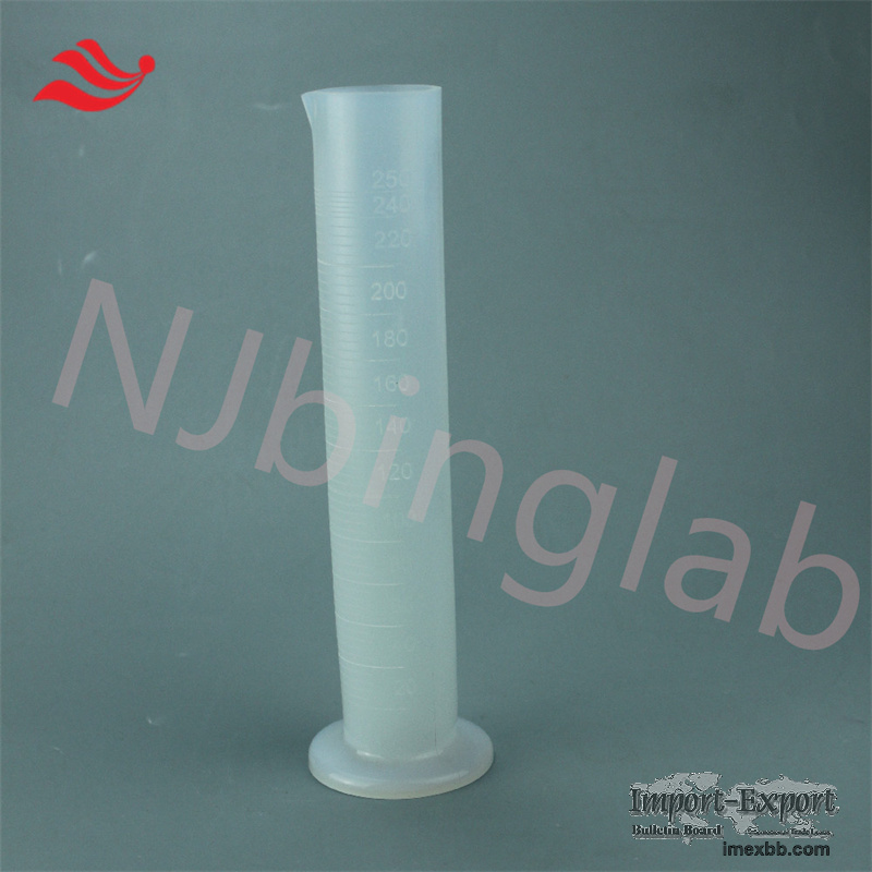 NJbinglab PFA graduated cylinder Low in extractables