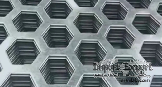 Stainless Steel Mesh, Perforated