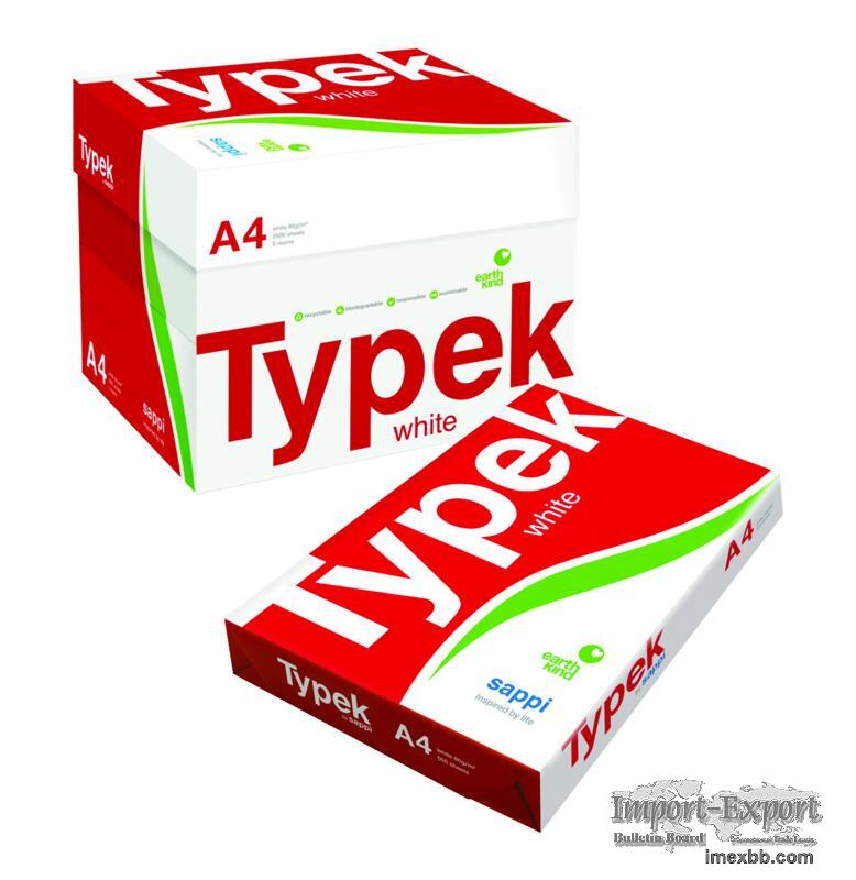 Typek Office A4 White Copy and Printer Bond Paper 0.81USD/ream