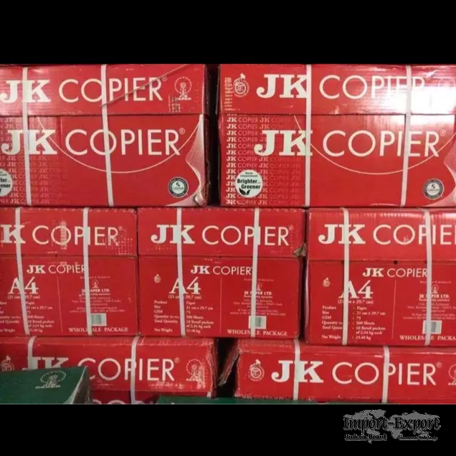 JK Copier A4 White Copy Paper 70gsm 75gsm 80gsm 0.81USD/ream