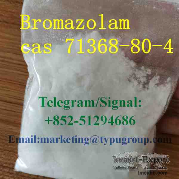 Bromazolam cas 71368-80-4 Telegram/signal:+852-51294686