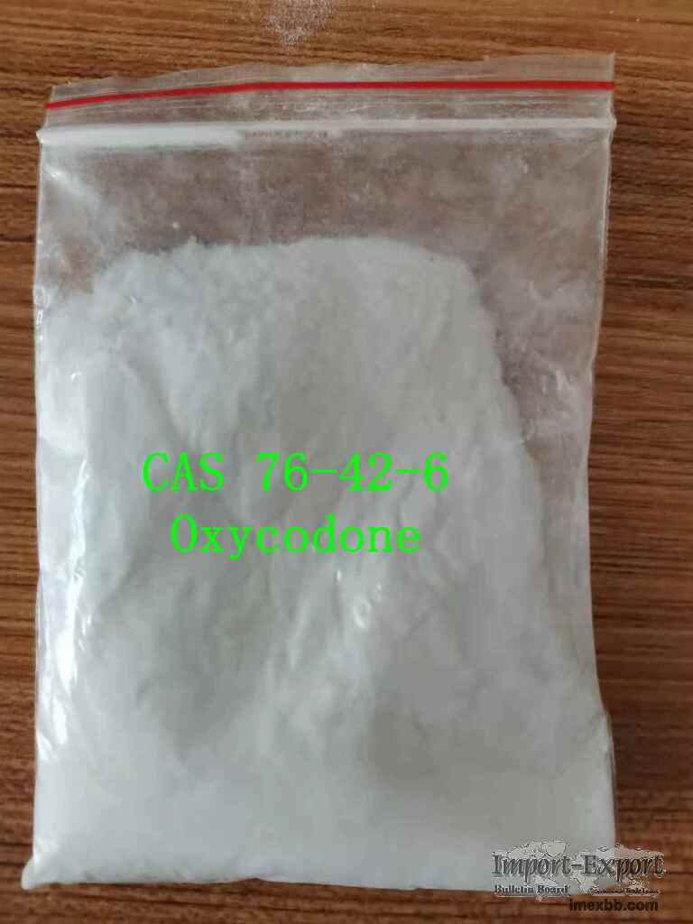  Oxycodone CAS 76-42-6 Telegram/signal:+852-51294686