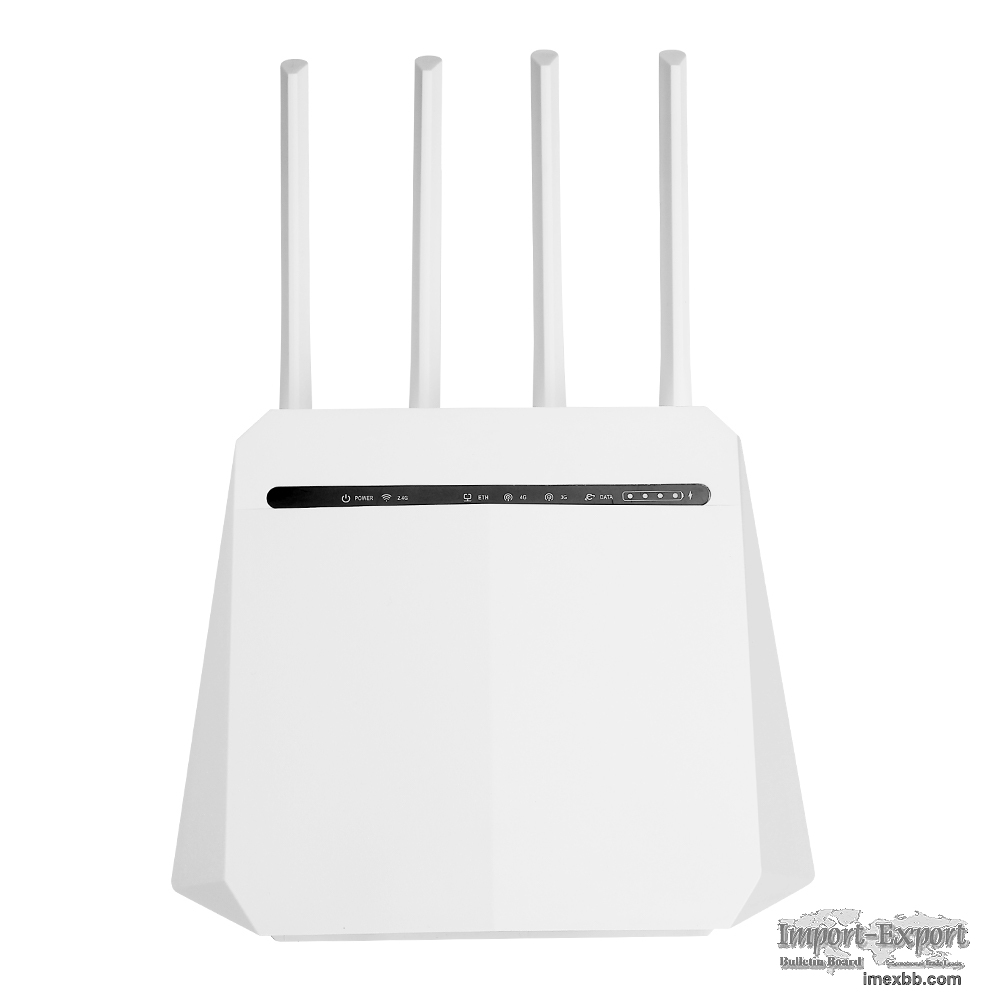 300mbps Cat 4 openWRT 4g wifi router with sim card slot