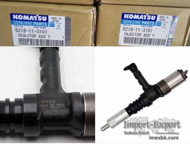 Injector 6218-11-3100 6218-11-3101 095000-0560 Injector For Denso Komatsu P