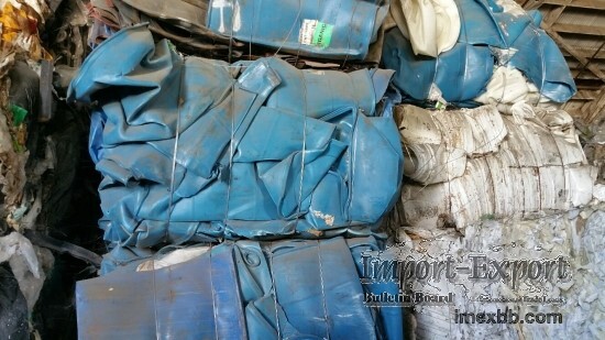 HDPE Blue drum scrap, HDPE drum scrap supplier, blue drum regrind