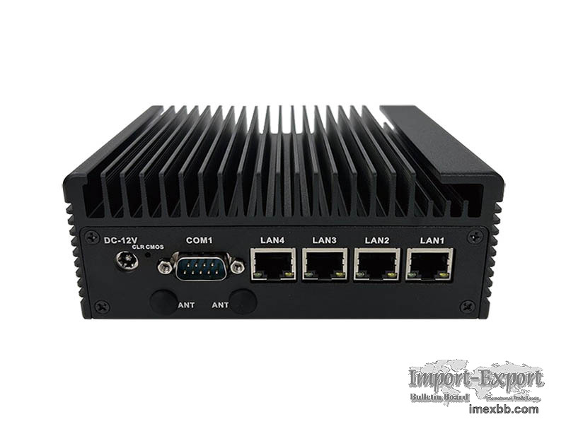 Box PC network applicaiton 4X LAN 6X USB 2COM N100 N305 CPU