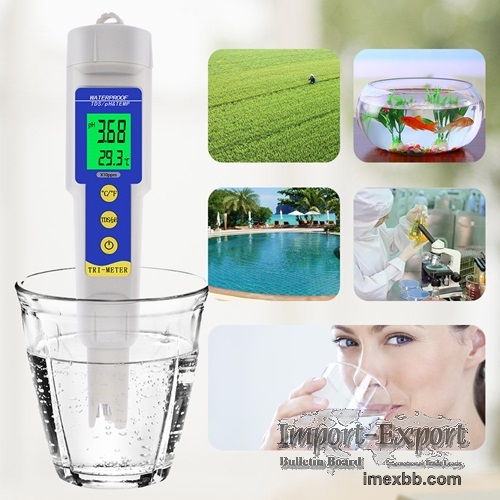 TDS-3596 Waterproof pH/TDS &Temperature Meters