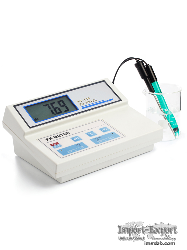 KL-016 Bench pH/mV/Temperature Meter(Backlit display)