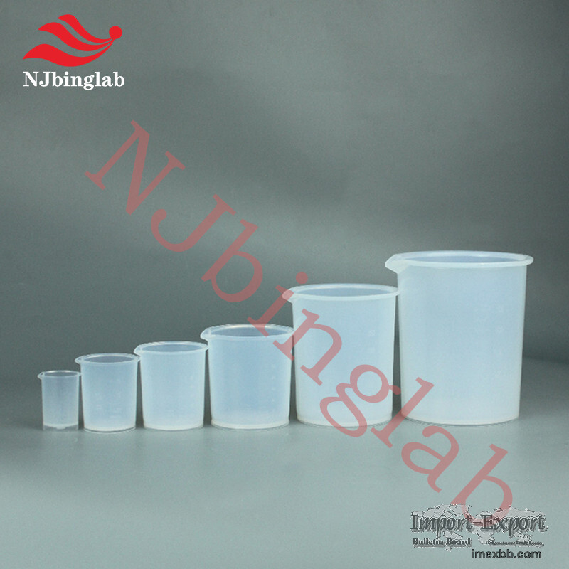 NJbinglab ultrapurePFA beaker with molded graduation, 50ml 