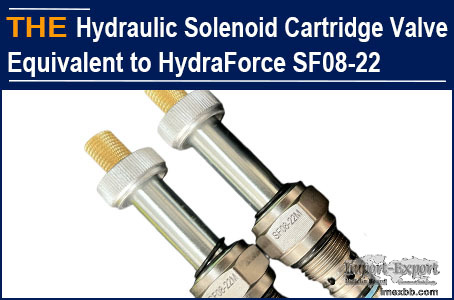 For Solenoid Cartridge Valve equivalent to HydraForce SF08-22, a new Italia