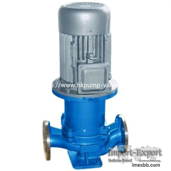 GMC Stainless Steel Vertical Magnetic Pipeline Pump