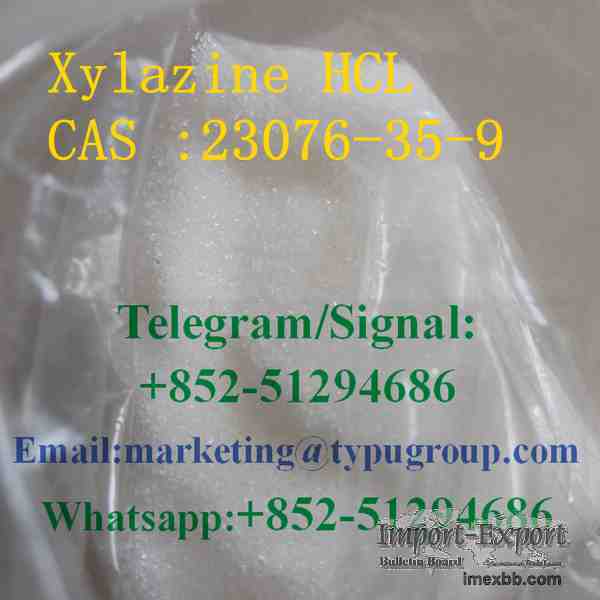  Xylazine HCL CAS :23076-35-9 Telegram/Signal:+852-51294686