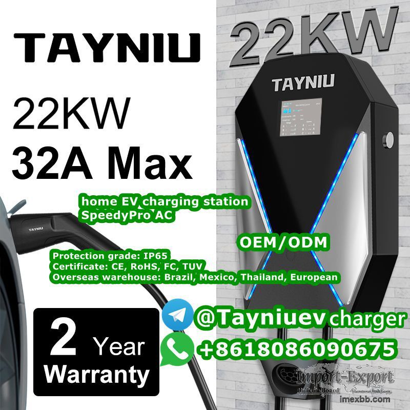 2024 7kw 11kw 22kw Type2 Portable EV Charger Cable with TUV, CE Certificati