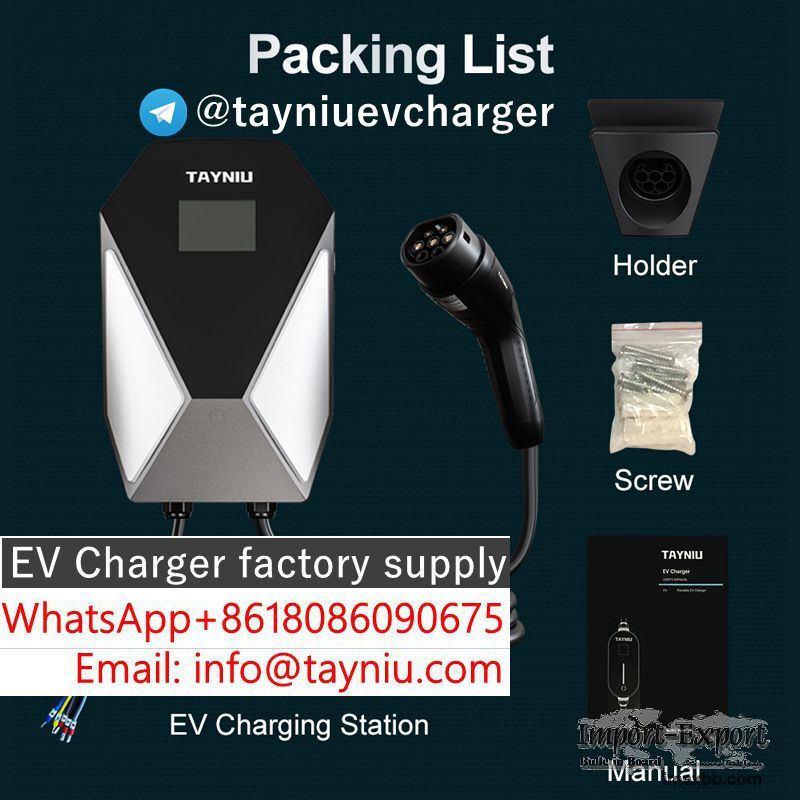 7KW Wallbox EV Charging Point Type 2 32A Car Charger Station EV Charger Wha