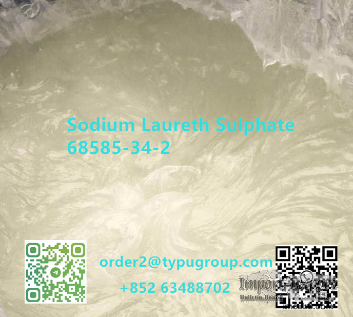 Sodium Laureth Sulphate 68585-34-2 telegram: +852 46595418 Snapchat: lycrei