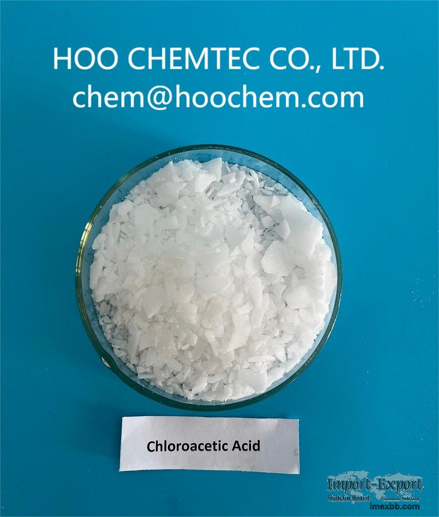 HOO Chloroacetic acid 99% white flake chemical material -HOOCHEMTEC