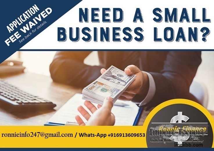 Financial Services business and personal loans no collateral require