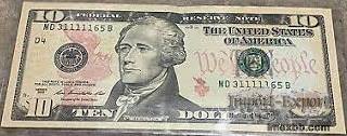 Buy Counterfeit 10 US dollar bills