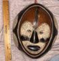 Cameroon Handcrafted Carved Wood & Drama Mask African Tribal