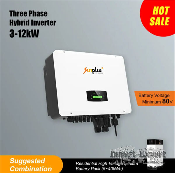 3-12kW Hybrid Inverter Three Phase