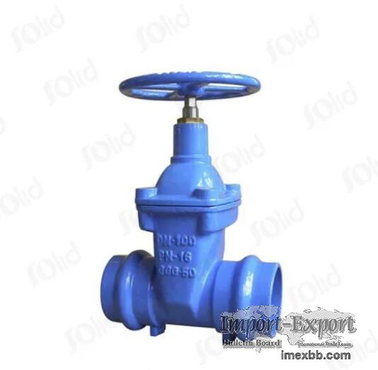 Socket-end Resilient Seated Gate Valve