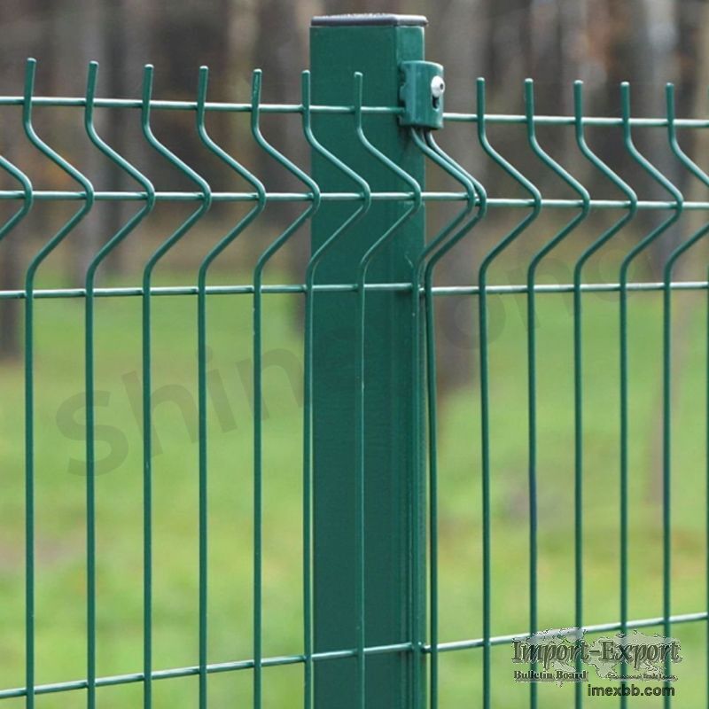 Triangular bending fence