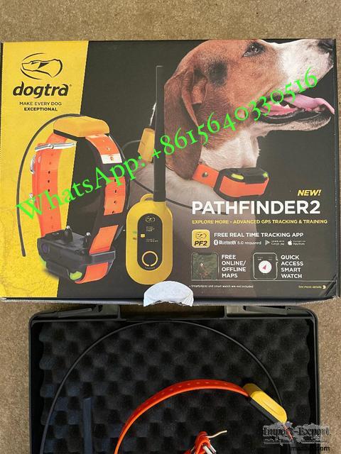 Dogtra Pathfinder 2 GPS Dog Tracker e Collar 9 Mile Long Range LED Light No