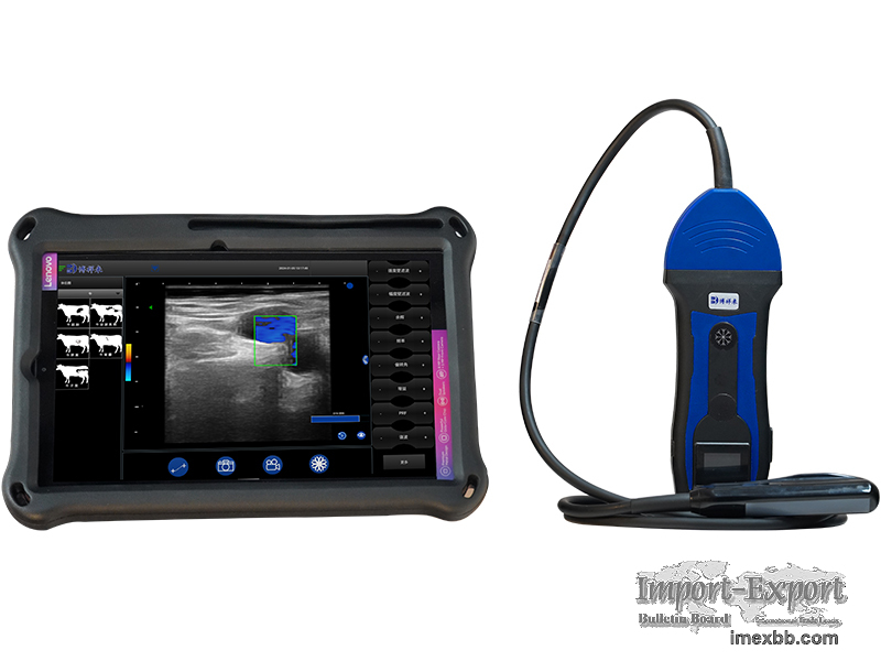 Portable wireless doppler veterinary ultrasound equipment BXL-S200